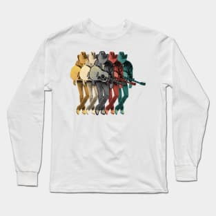 Rainbow Dwight Yoakam Classic Long Sleeve T-Shirt